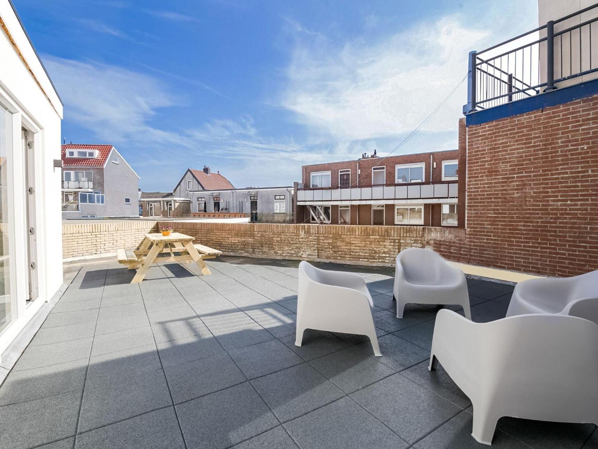 Apartment With Sea View And Parking In Katwijk Aan Zee Kültér fotó